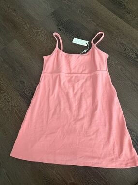 Frankie's Bikinis Pink Tank Dress